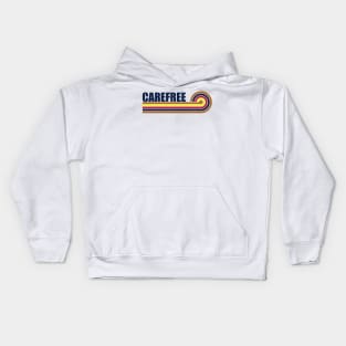 Carefree Arizona horizontal sunset Kids Hoodie